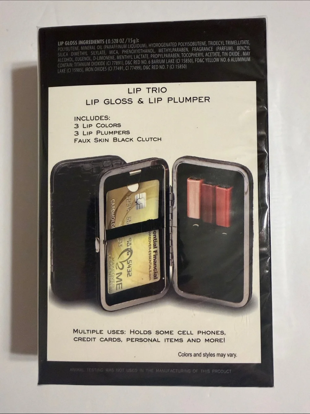 ME Makeover Essentials Lip Trio in Neutral Pink Packaging